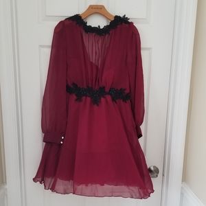 London Dress Company Faye Applique dress